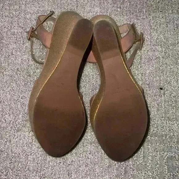 STEVE MADDEN DARK BEIGE WEDGE - Picture 4 of 4